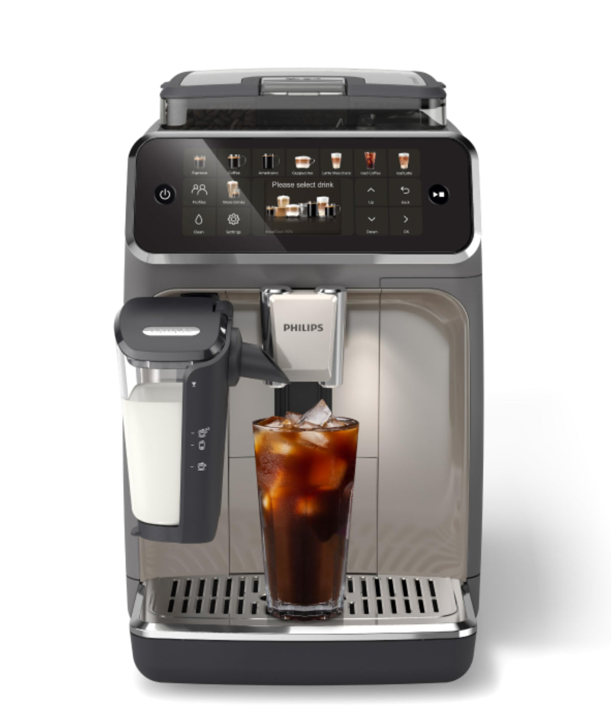 Kaffeevollautomat SilentBrew Serie 2300 EP2331/10 LatteGo Schwarz