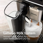 Kaffeevollautomat SilentBrew Serie 2300 EP2331/10 LatteGo Schwarz